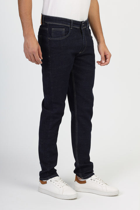 Slim Fit Trousers Jeans Dark Blue