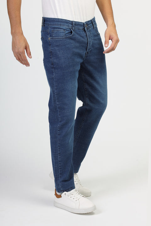 Regular Trousers Blue