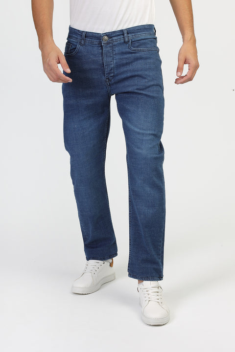 Regular Trousers Blue