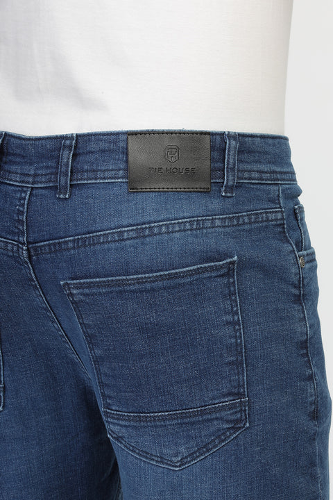 Regular Trousers Blue