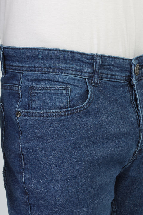 Regular Trousers Blue