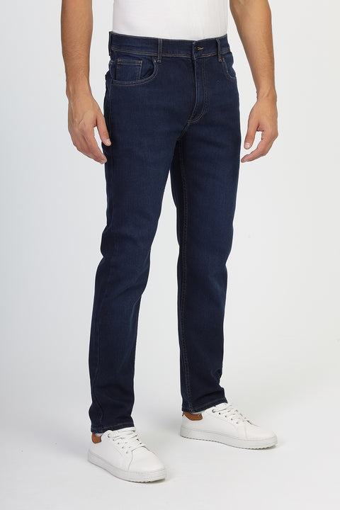 Slim Fit Trousers Jeans Dark Blue