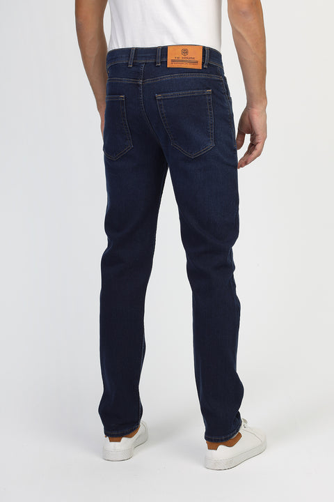 Slim Fit Trousers Jeans Dark Blue