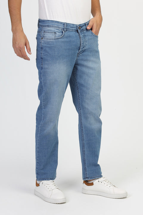 Regular Fit Trousers Jeans Light Blue