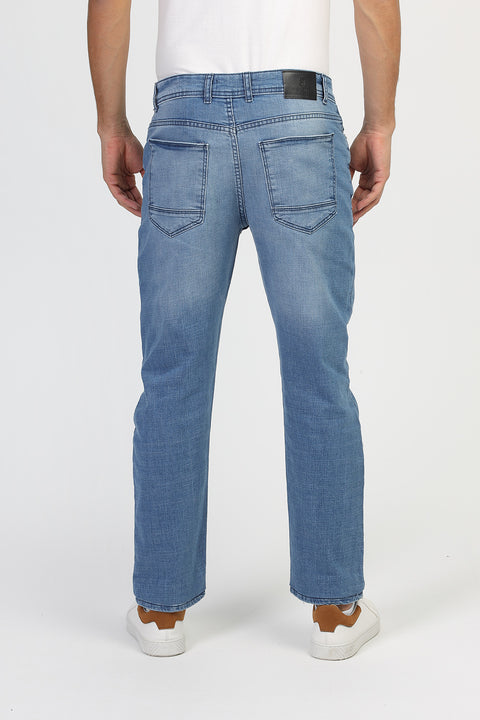 Regular Fit Trousers Jeans Light Blue