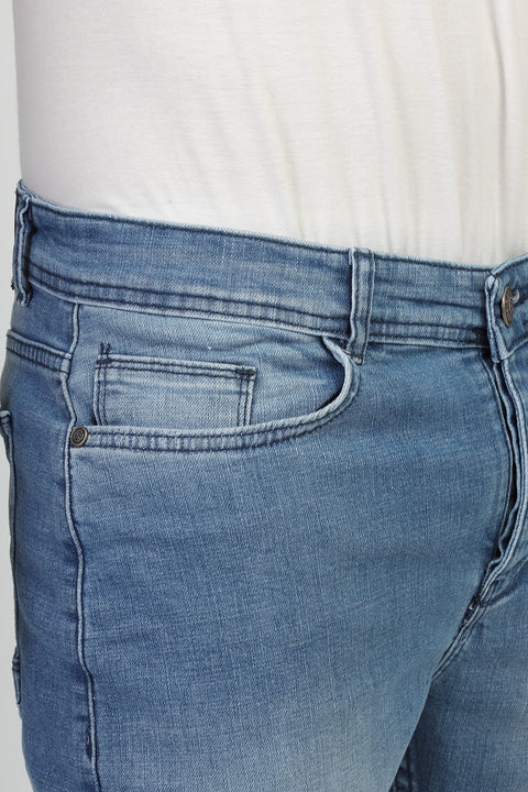 Regular Fit Trousers Jeans Light Blue