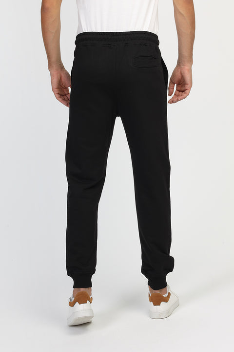 Regular Fit Sweat Pants Black