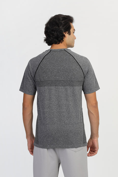 Regular Fit Sports T-Shirt Gray