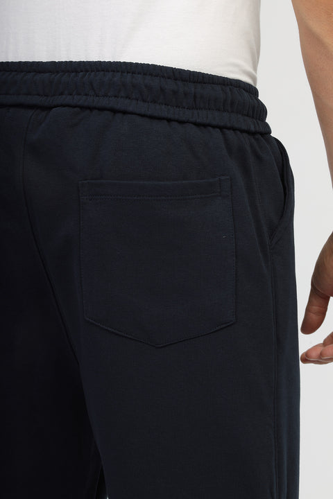 Over Size Fit Sweat Pants Dark Blue