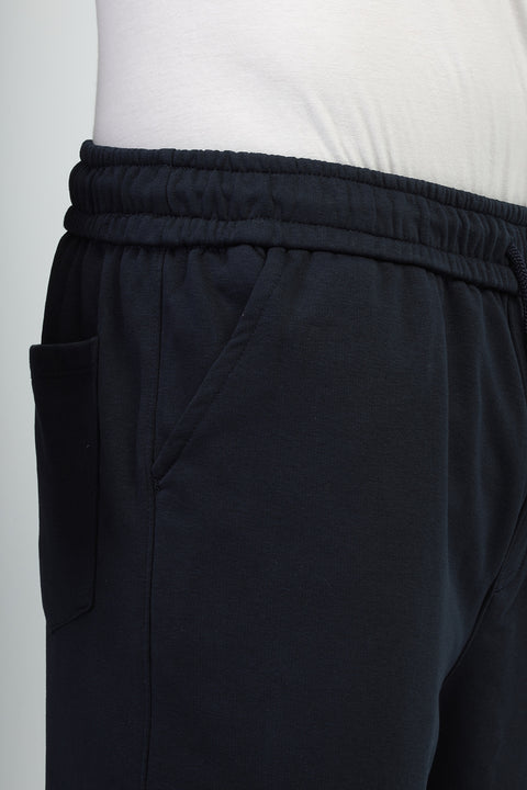 Over Size Fit Sweat Pants Dark Blue