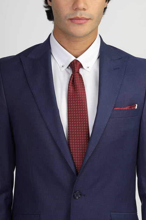 Slim Fit Suit Blue