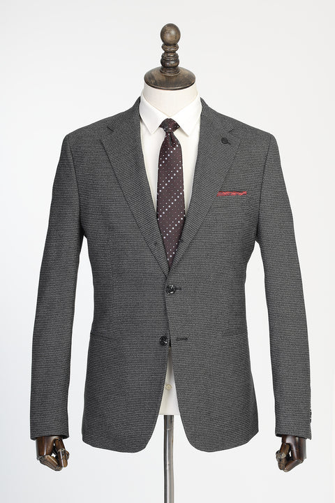 Regular Fit Suit Gray