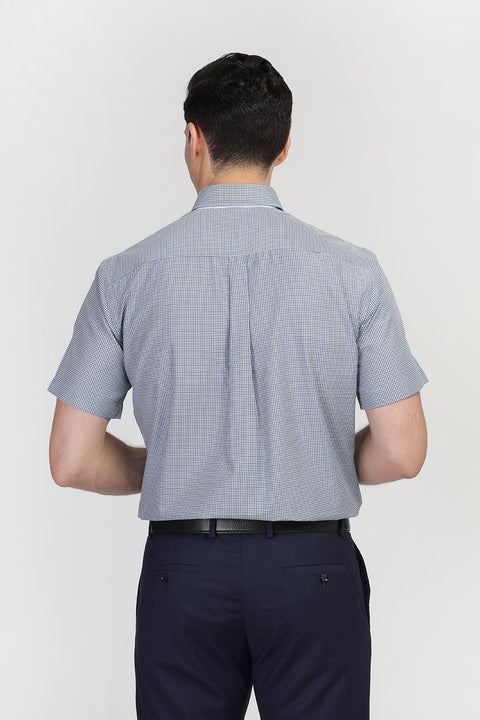 Regular Fit Shirt Half Green