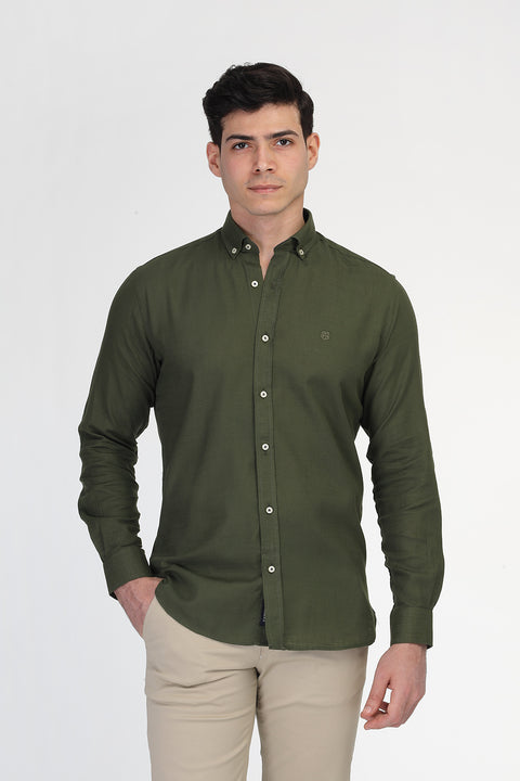 Regular Fit Shirt Green