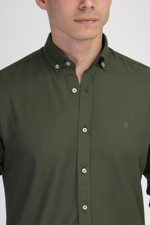 Regular Fit Shirt Green