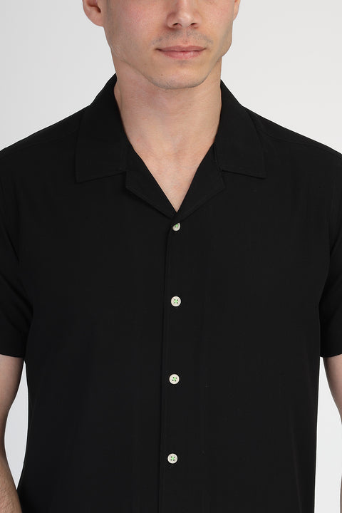 New Fit Shirt Half Black