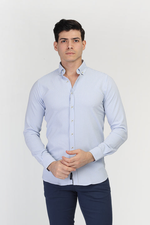 New Fit Shirt Light Blue