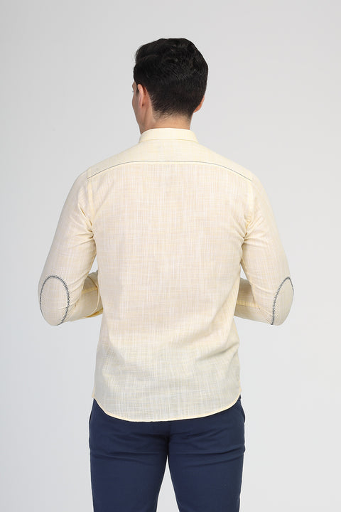 Slim Fit Shirt Yellow