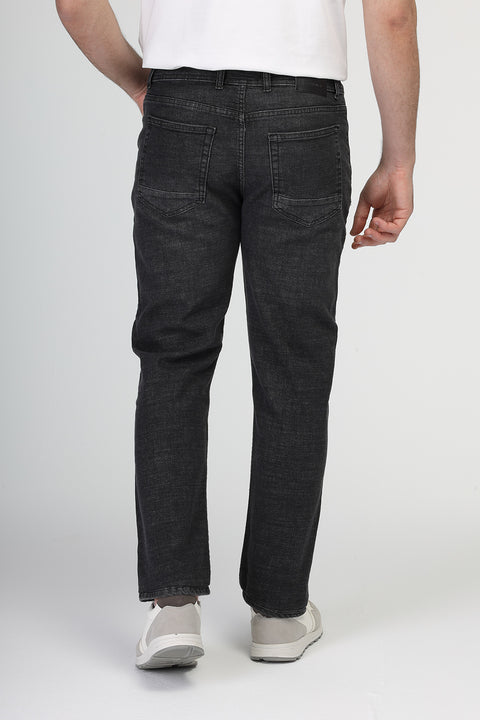 Regular Fit Trousers Jeans Gray