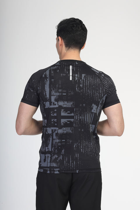 Regular Fit Sports T-Shirt Dark Gray