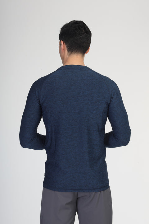 Regular Fit Sports T-Shirt Dark Blue