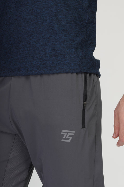 Regular Fit Sports Pants Gray