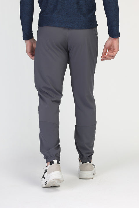 Regular Fit Sports Pants Gray