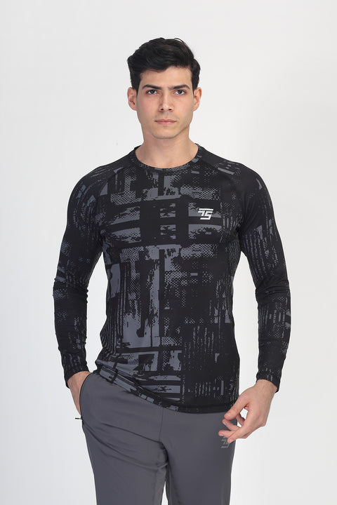 Regular Fit Sports T-Shirt Dark Gray