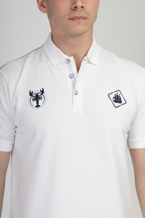 Polo Shirt Regular Fit White