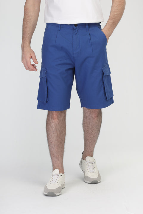 Cargo Chino Short Blue