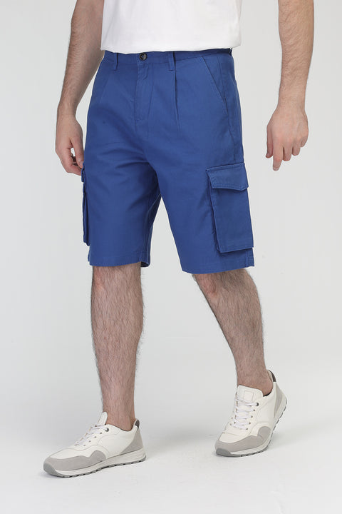 Cargo Chino Short Blue