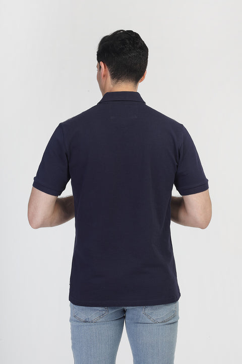 Polo Shirt Regular Fit Dark Blue