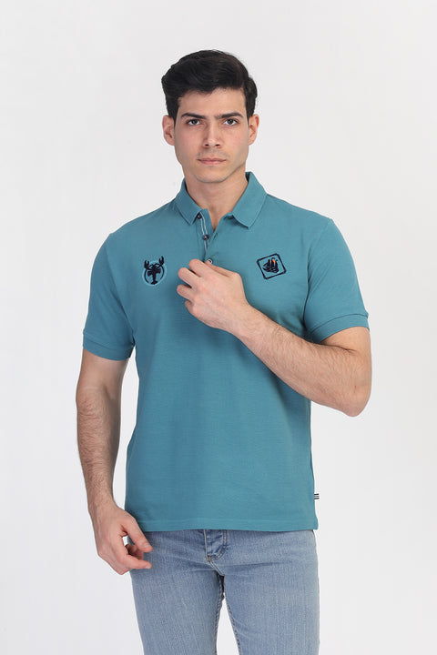 Polo Shirt Regular Fit Green