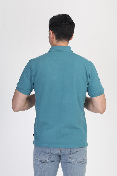 Polo Shirt Regular Fit Green