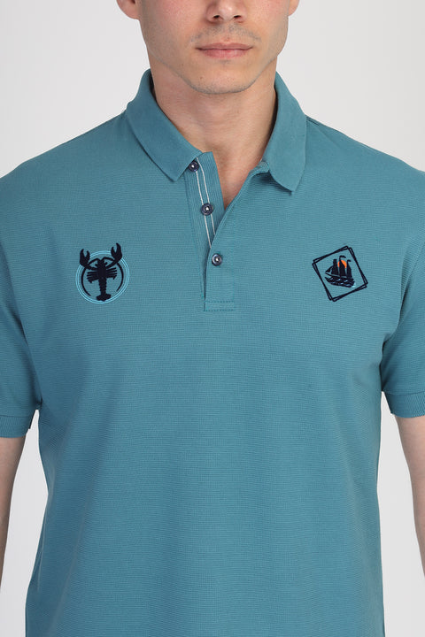 Polo Shirt Regular Fit Green