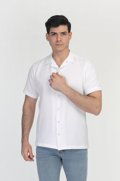 New Fit Shirt Half White
