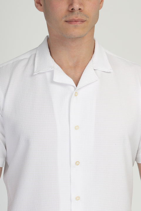 New Fit Shirt Half White