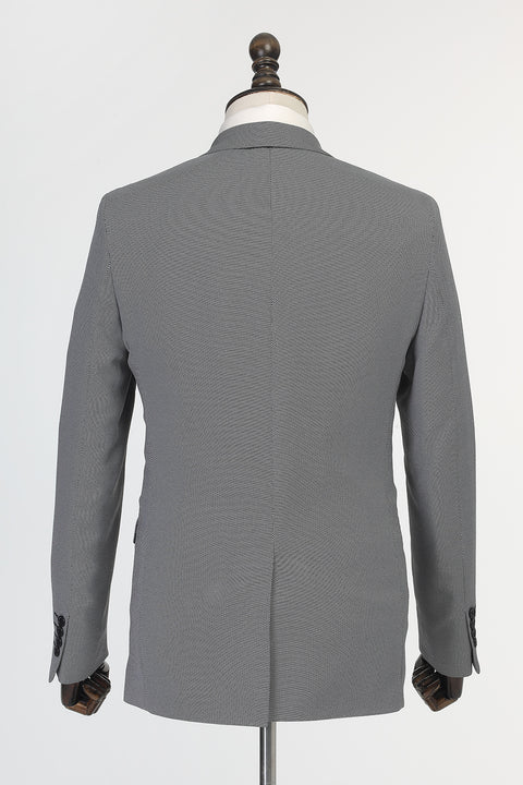 Slim Fit Suit Gray
