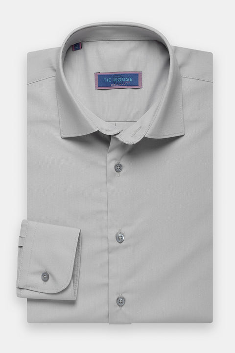 Classic Shirt Regular Fit Light Gray