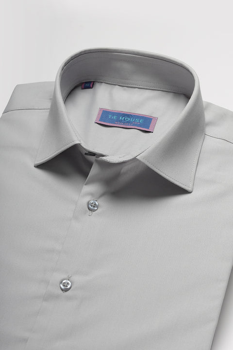 Classic Shirt Regular Fit Light Gray