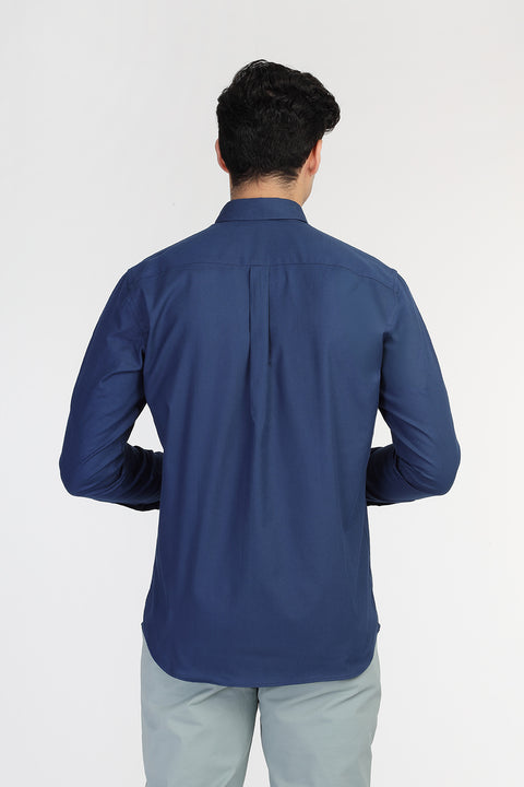 Regular Fit Shirt Dark Blue