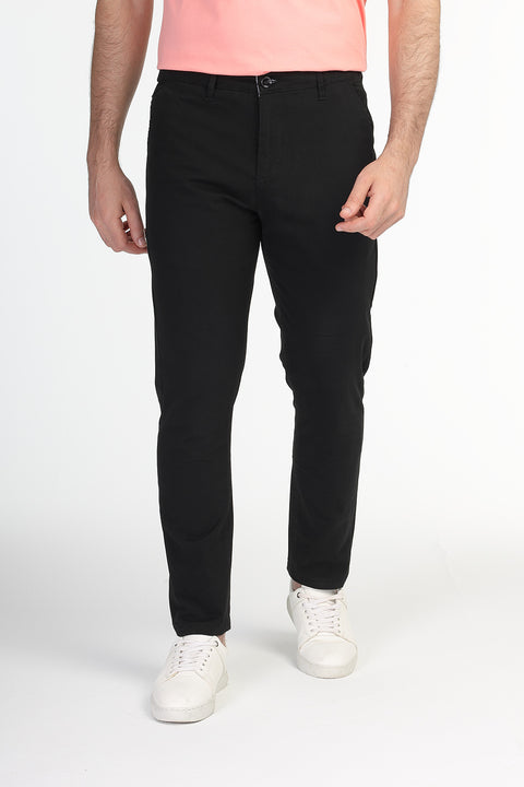 Regular Fit Chino Black