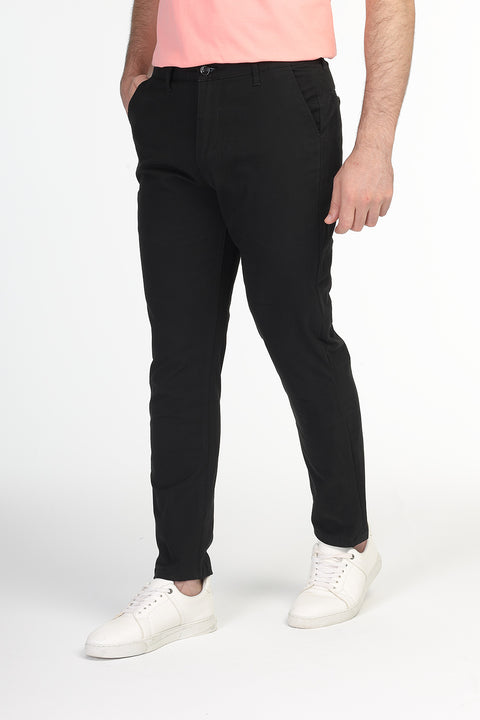 Regular Fit Chino Black