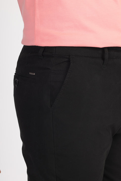Regular Fit Chino Black