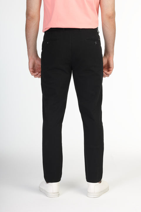 Regular Fit Chino Black