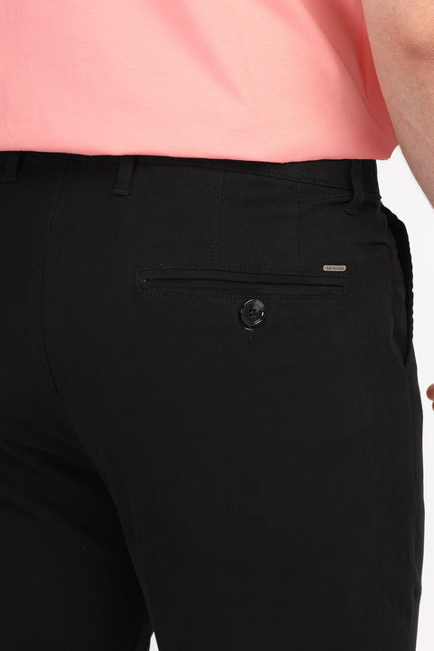 Regular Fit Chino Black