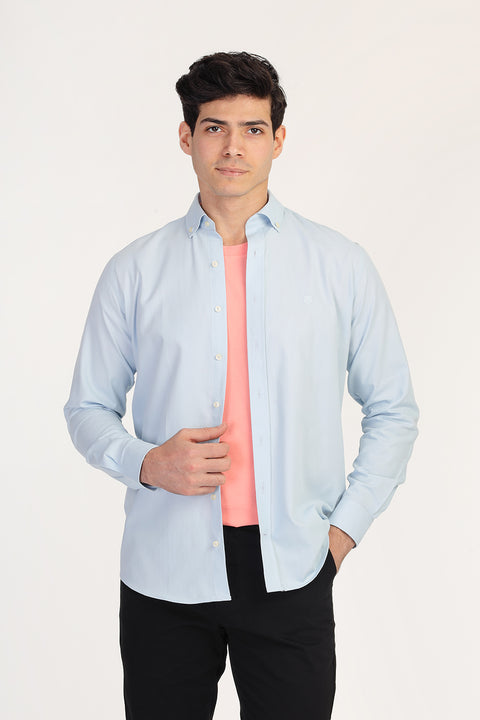 Regular Fit Shirt Light Blue