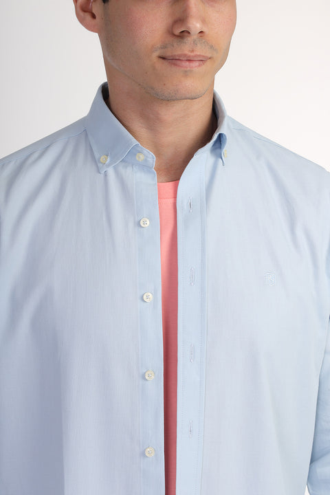 Regular Fit Shirt Light Blue