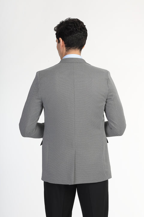 Slim Fit Suit Gray