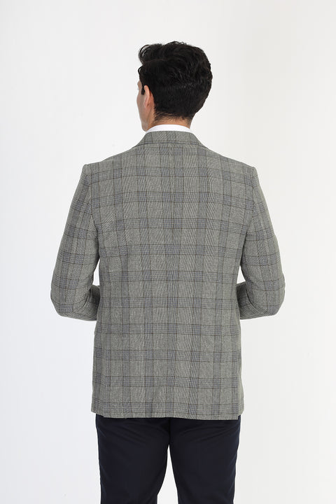 Regular Fit Blazer Green